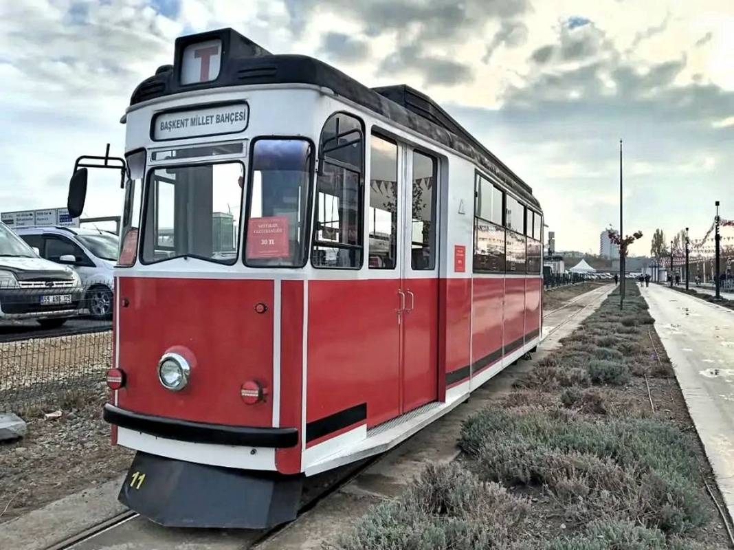 Başkentin tek nostaljik tramvay hattı: 6 istasyonla 20 dakikalık tarihi gezi! 2
